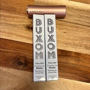 Buxom Full-On Plumping Lip Matte Set chill night and dolly colors